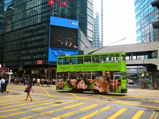 трамвай Гонконг